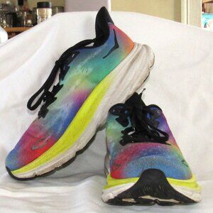 HOKA One One Clifton 9 Rainbow/Multicolor Size 7.5B